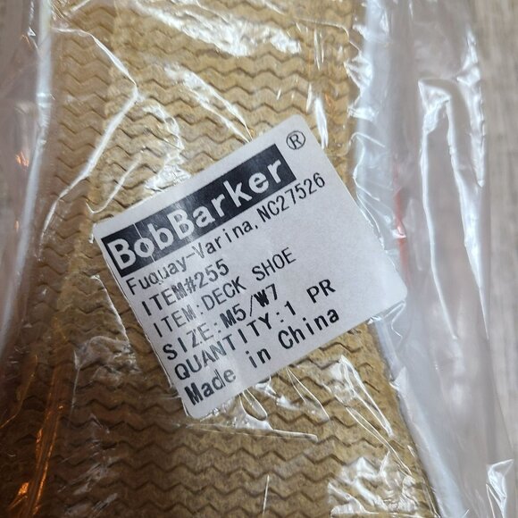 Bob Barker Durable Canvas Deck Step-in Prison Inmate Shoe M5/W7 Orange 255-OR - Picture 3 of 5